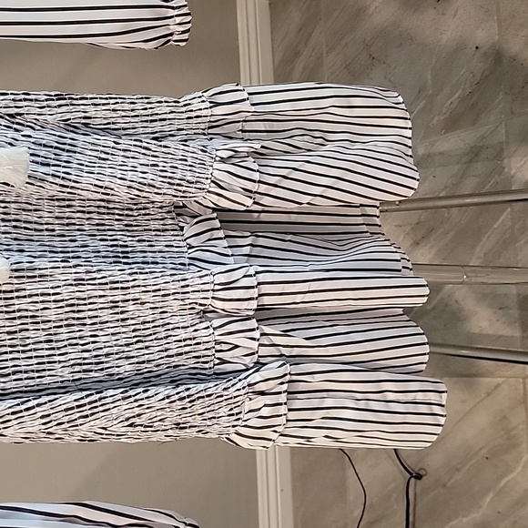 NWT  HL Affair Stripped Dress - Picture 5 of 11